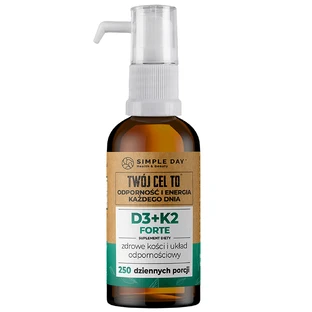 Simple Day D3 + K2 Forte, picături, 30 ml