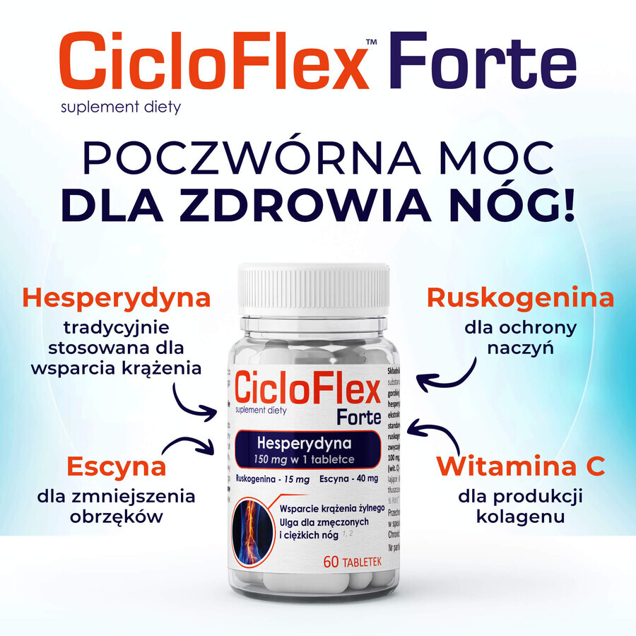 CicloFlex Forte, 60 comprimidos