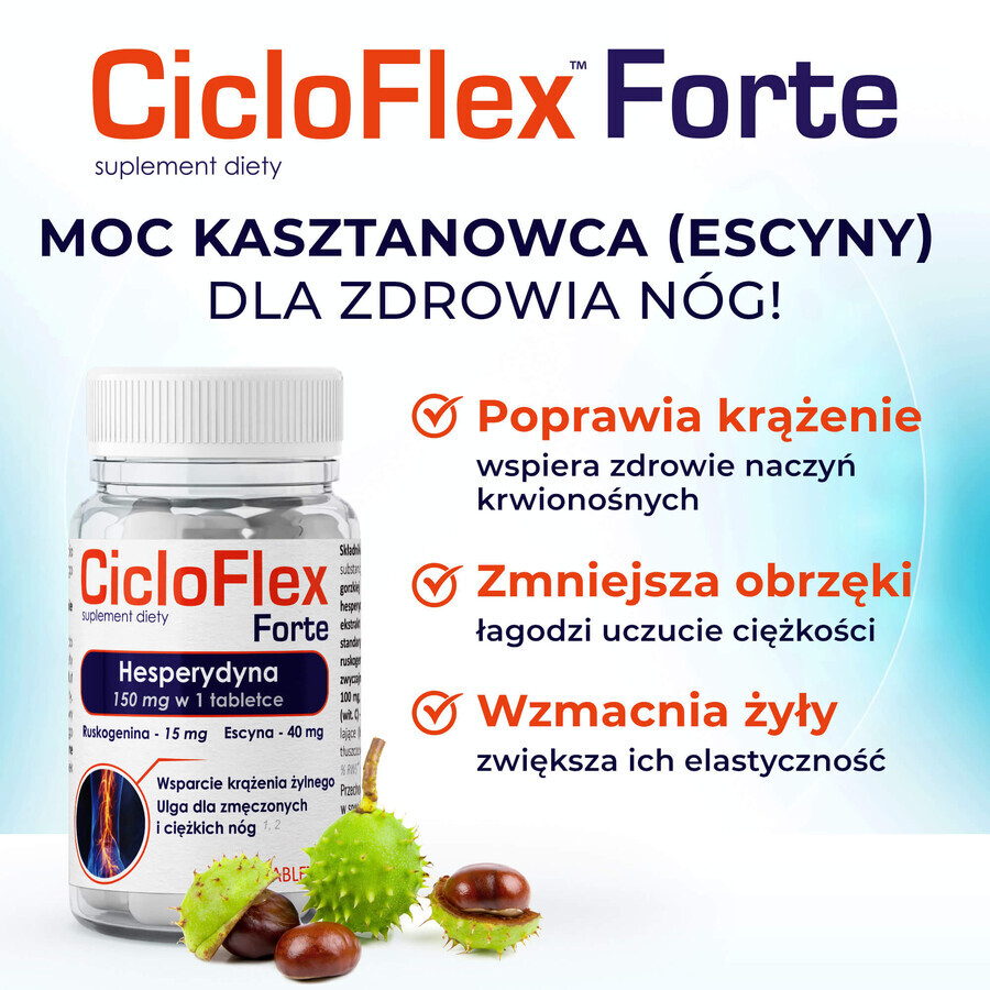 CicloFlex Forte, 60 comprimidos