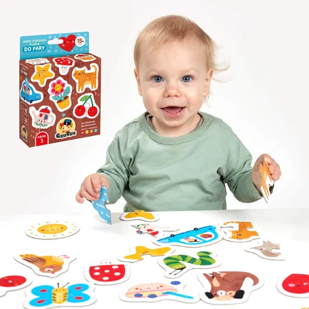 CzuCzu My first puzzles To pair, puzzles for children, from 15 months, 38 elements