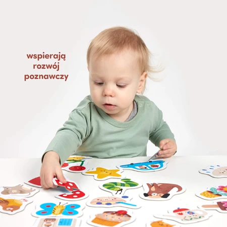 CzuCzu My first puzzles To pair, puzzles for children, from 15 months, 38 elements