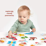 CzuCzu Mi primer puzzle Por parejas, puzzles para niños, a partir de 15 meses, 38 piezas CzuCzu Mi primer puzzle Por parejas, puzzles para niños, a partir de 15 meses, 38 piezas