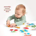 CzuCzu Mi primer puzzle Por parejas, puzzles para niños, a partir de 15 meses, 38 piezas CzuCzu Mi primer puzzle Por parejas, puzzles para niños, a partir de 15 meses, 38 piezas