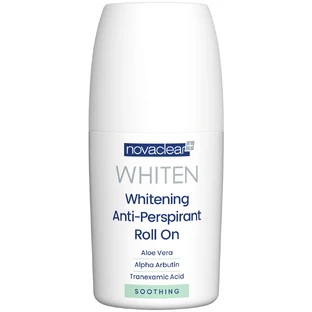 Novaclear Whiten Whitening Beruhigendes, linderndes Antitranspirant im Roll-on, 50 ml