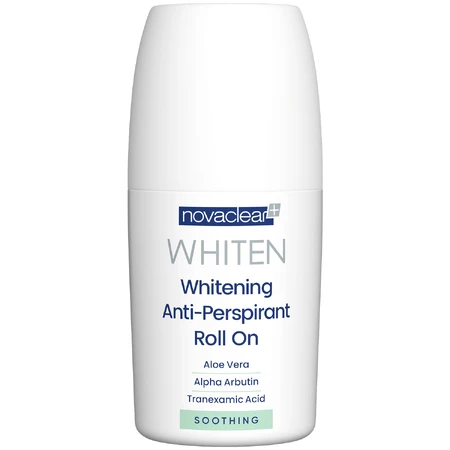 Novaclear Whiten Whitening Beruhigendes, linderndes Antitranspirant im Roll-on, 50 ml