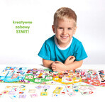 CzuCzu Wat we doen in de kleuterschool, puzzels voor kinderen, 3-4 jaar oud, 40 elementen CzuCzu Wat we doen in de kleuterschool, puzzels voor kinderen, 3-4 jaar oud, 40 elementen