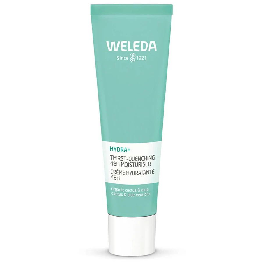 Weleda Hydra+, vochtinbrengende gezichtscrème 48u, 30 ml