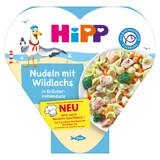 HiPP Bio-Gericht, Nudeln mit Wildlachs in Kräuter-Sahne-Sauce, nach 1 Jahr, 250 g