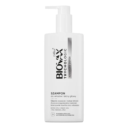 Biovax Trychologic Advanced Detox set, hair and scalp shampoo, 200 ml + scalp scrub, 50 ml