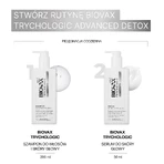 Biovax Trychologic Advanced Detox set, hair and scalp shampoo, 200 ml + scalp scrub, 50 ml