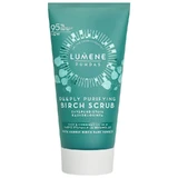 Lumene Puhdas, exfoliante facial de abedul para una limpieza profunda, 75 ml