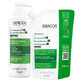 Set Vichy Dercos Anticaspa DS, champ&#250; anticaspa, cabello normal y graso, 390 ml + recambio, 500 ml