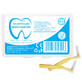 Testeo, interdental brushes, yellow, 0.7 mm, 10 pieces