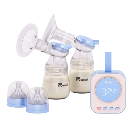 Momini TwinPump, elektronische borstkolf, dubbel, 4-fasen