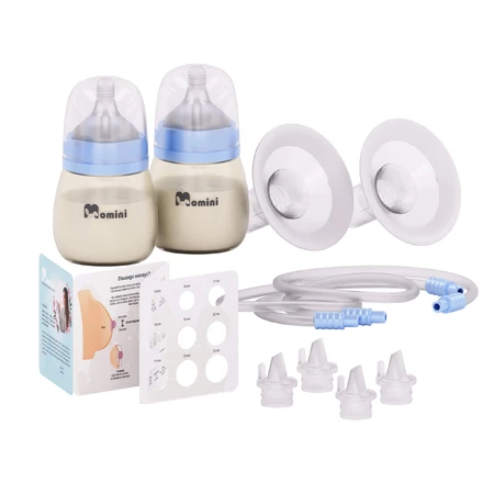Momini TwinPump, elektronische borstkolf, dubbel, 4-fasen