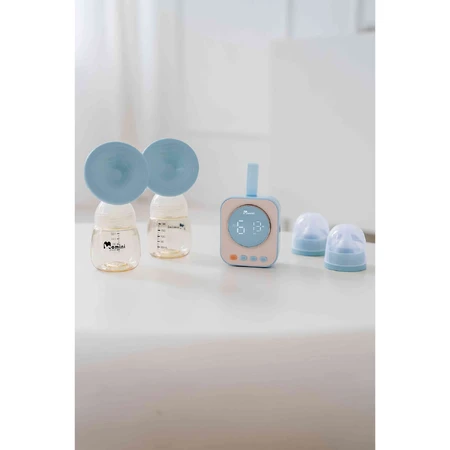 Momini TwinPump, elektronische borstkolf, dubbel, 4-fasen