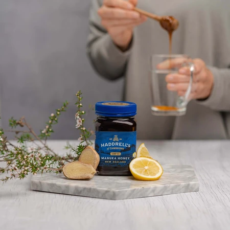 Haddrell's, miel de Manuka UMF 5+ MGO 83+, 250 g