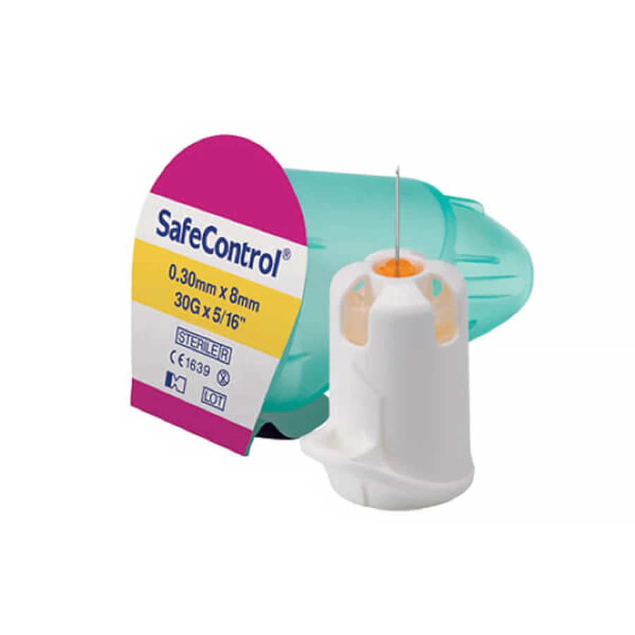 Unifine SafeControl, Pen-Nadeln, 30G, 8 mm, 100 Stück