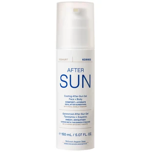 Korres Yogur, gel refrescante para después del sol, 150 ml