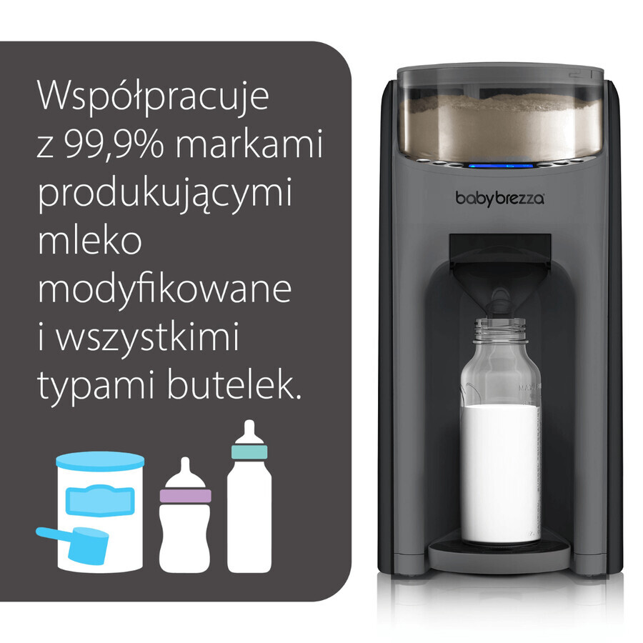 Baby Brezza Formula Pro Advanced, distributore di latte, grigio scuro