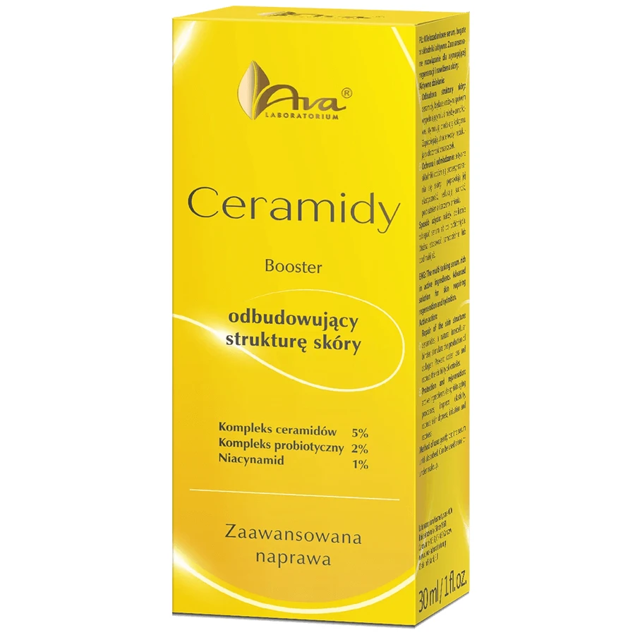 Ava Ceramides, skin structure restoring booster, 30 ml