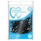 Testeo, dental floss toothpicks, black, 50 pieces