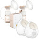Canpol Babies Express Care set, double electric breast pump with nasal aspirator + lactation shell for electric breast pumps, 2 pieces