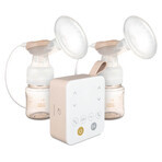 Canpol Babies Express Care set, tire-lait électrique double avec aspirateur nasal + coquille pour tire-lait électrique, 2 pièces