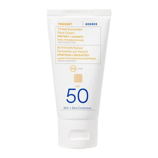 Korres Yoghurt, face color cream, SPF 50, 50 ml