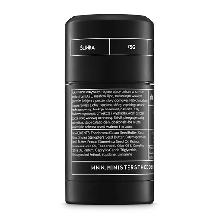 Ministry of Good Soap, stick lotion, pruim, 75 g