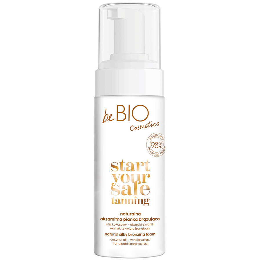 BeBIO Ewa Chodakowska set, natural bronzing lotion, 200 ml + natural bronzing foam, 150 ml