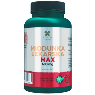 Lanco Nutritions Plumeria medica Max 600 mg, 60 cápsulas