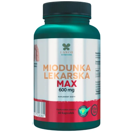 Lanco Nutritions Plumeria medica Max 600 mg, 60 cápsulas