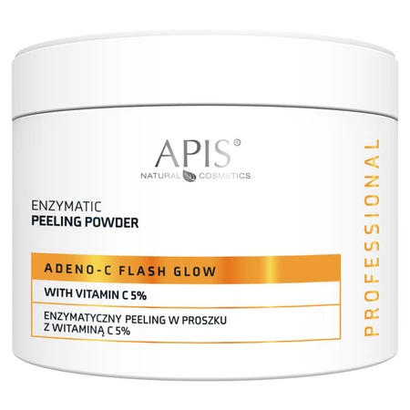 Apis Adeno-C Flash Glow, enzymatic powder peeling with vitamin C, 100 g