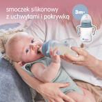 B.Box, ceașcă pentru învățat să bea, set 4 în 1, albastru, de la 4 luni, 240 ml