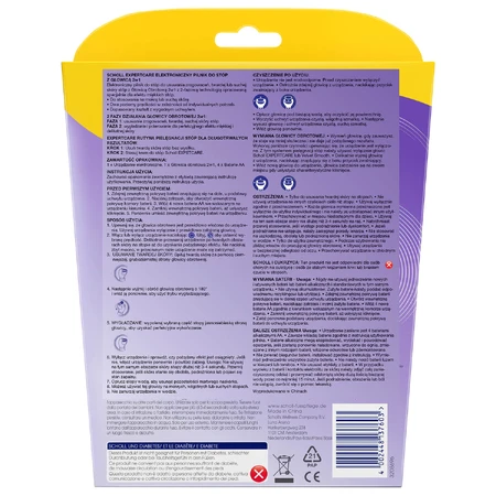 Scholl Expert Care, lima electrónica para pies con cabezal 2 en 1