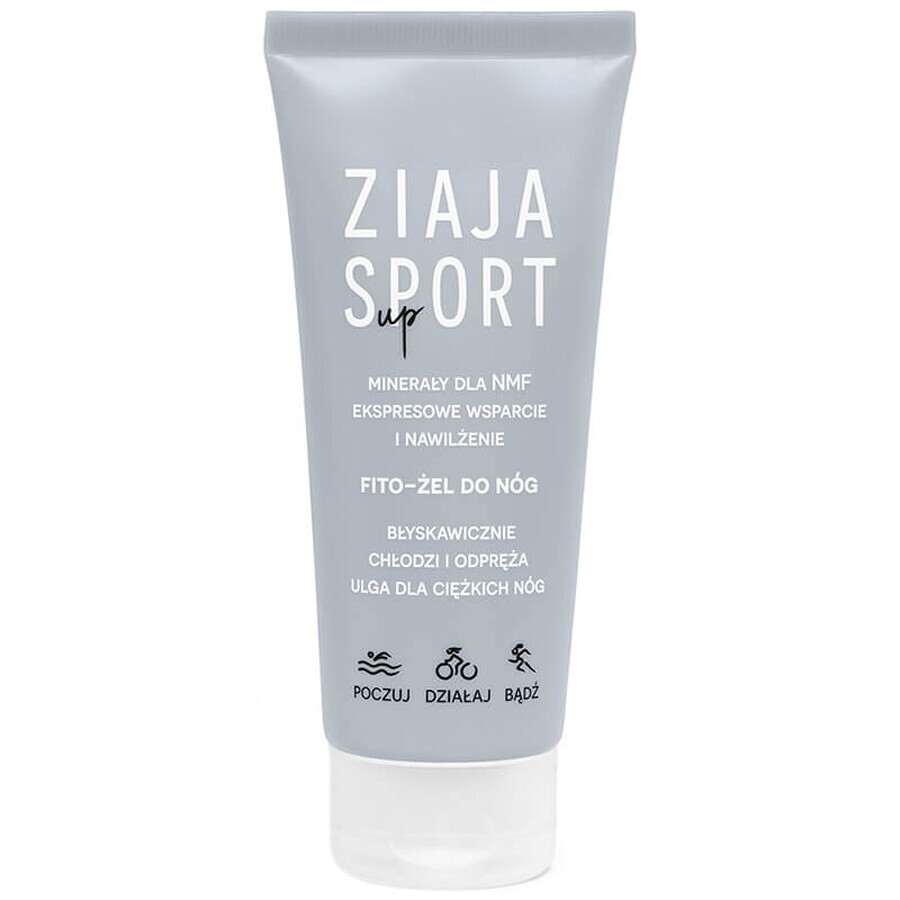 Ziaja Sport Up, phyto-gel for legs, 100 ml