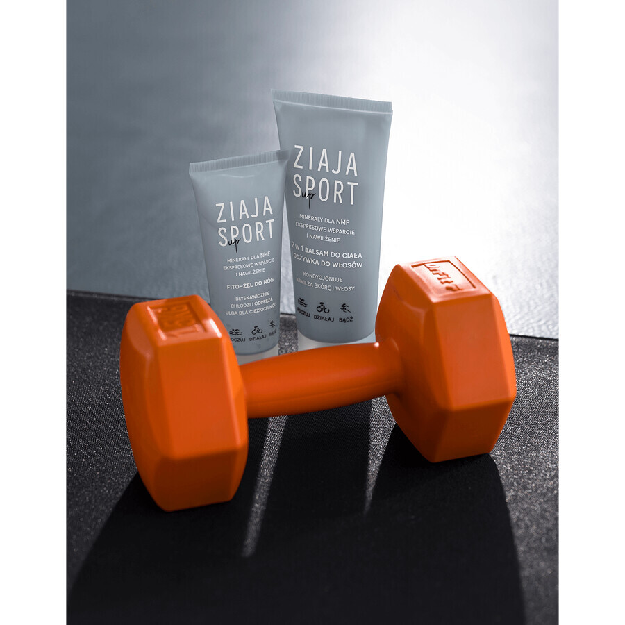 Ziaja Sport Up, phyto-gel for legs, 100 ml