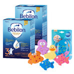 Set Bebilon Advance Pronutra 3 Junior, modifizierte Milch, nach 1 Jahr, 2 x 1000 g + Canpol Babies, Badespielzeugset mit Saugnäpfen, ab Geburt, 5 gratis Set Bebilon Advance Pronutra 3 Junior, modifizierte Milch, nach 1 Jahr, 2 x 1000 g + Canpol Babies, Badespielzeugset mit Saugnäpfen, ab Geburt, 5 gratis