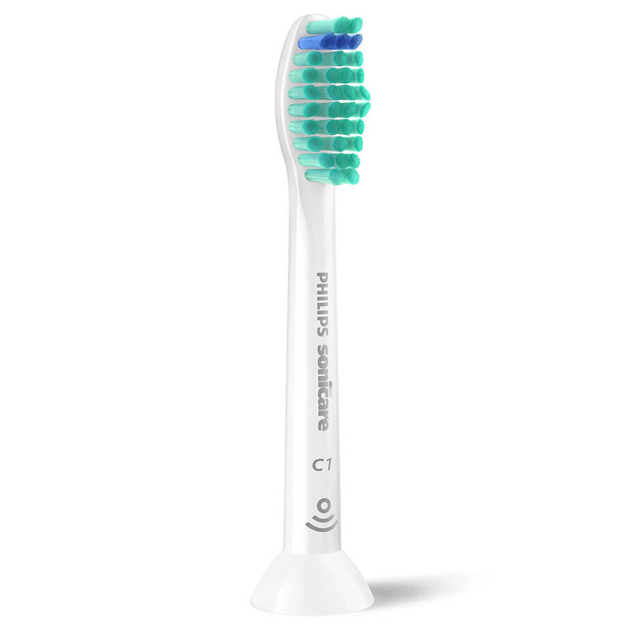 Philips, puntas de repuesto para el cepillo dental sónico Sonicare C1 ProResult, blanco, 4 piezas