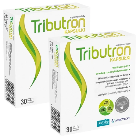 Tributron kit, 2 x 30 capsules