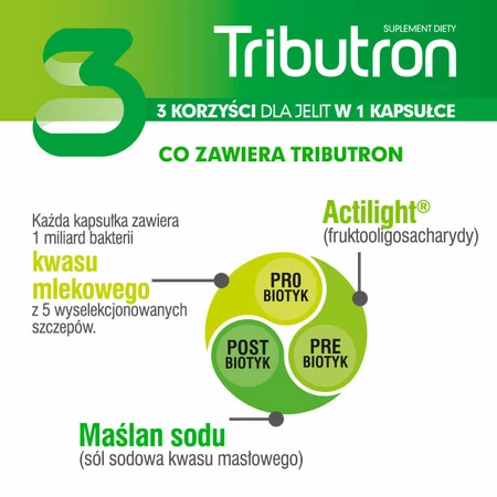 Tributron kit, 2 x 30 capsules