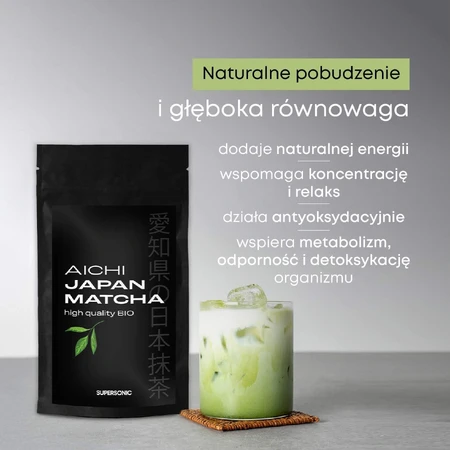 Supersonic Aichi Té Matcha Japonés Premium, 100 g