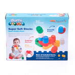 Dumel Blocks, bloques supersuaves, a partir de 6 meses, 16 piezas Dumel Blocks, bloques supersuaves, a partir de 6 meses, 16 piezas