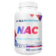 Allnutrition NAC, N-acetyl-L-cysteine, 90 capsules