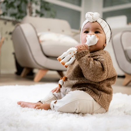 Sophie So'pure Giraffe, Beißring aus Gummi in einer Box, ab Geburt, 1 Stück