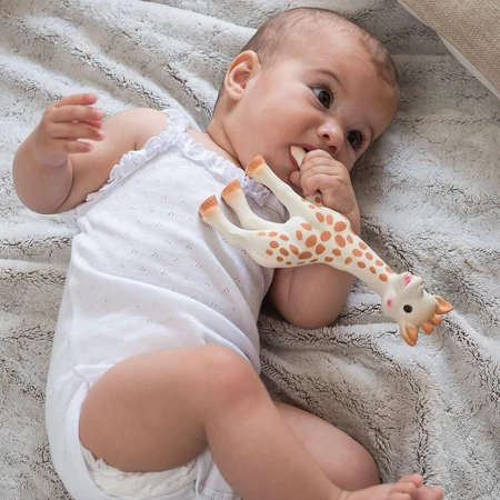 Sophie So'pure Giraffe, Beißring aus Gummi in einer Box, ab Geburt, 1 Stück