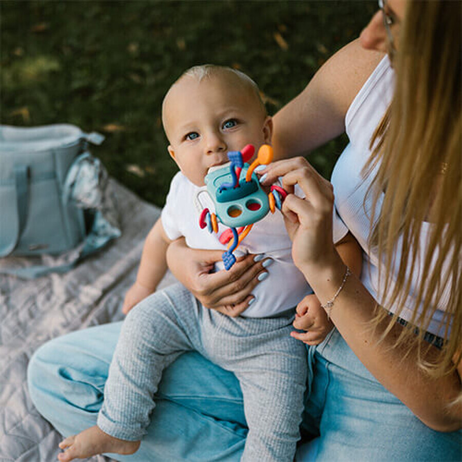 BabyOno, sensory toy, bottle, from 18 months, 1 piece