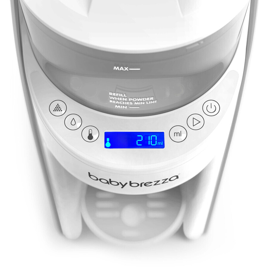 Baby Brezza Formula Pro Advanced, milk machine, white