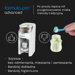 Baby Brezza Formula Pro Advanced, milk machine, white Baby Brezza Formula Pro Advanced, milk machine, white